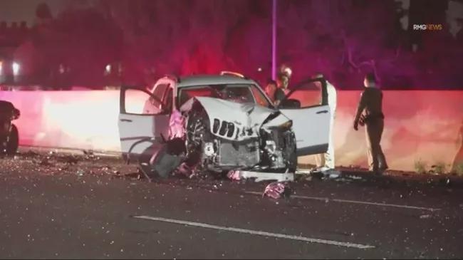 Person Killed in Chain-Reaction Crash on 101 Freeway in Encino - NewsBreak