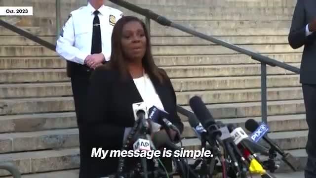 POETIC JUSTICE: NY AG Letitia James is desperately seeking donations of