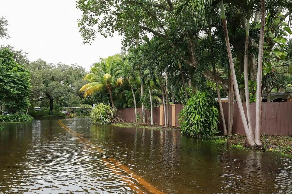Florida king tides shut part of A1A, and drivers are warned salt water ...
