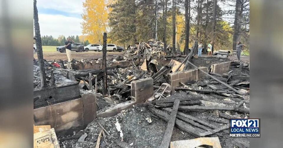 Esko-area house fire leaves family homeless, man badly burned - NewsBreak