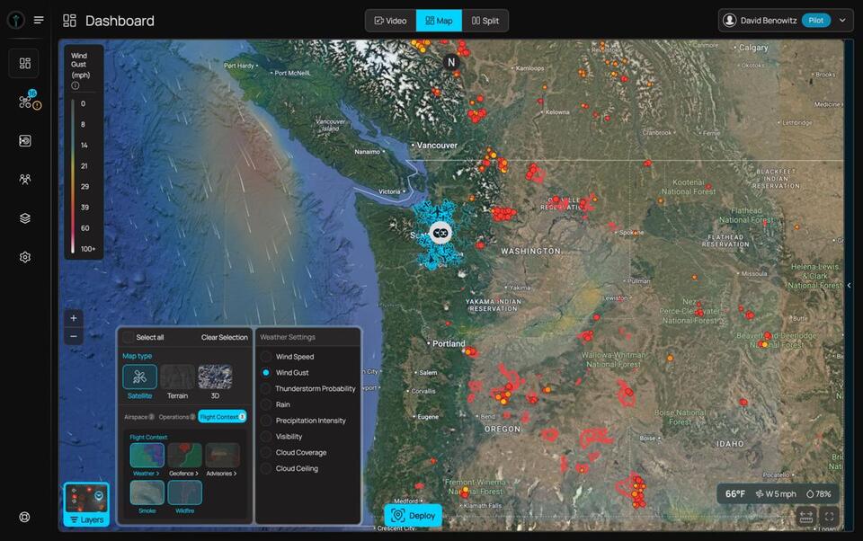 BRINC adds free wildfire and smoke tracking as public safety drone investments soar