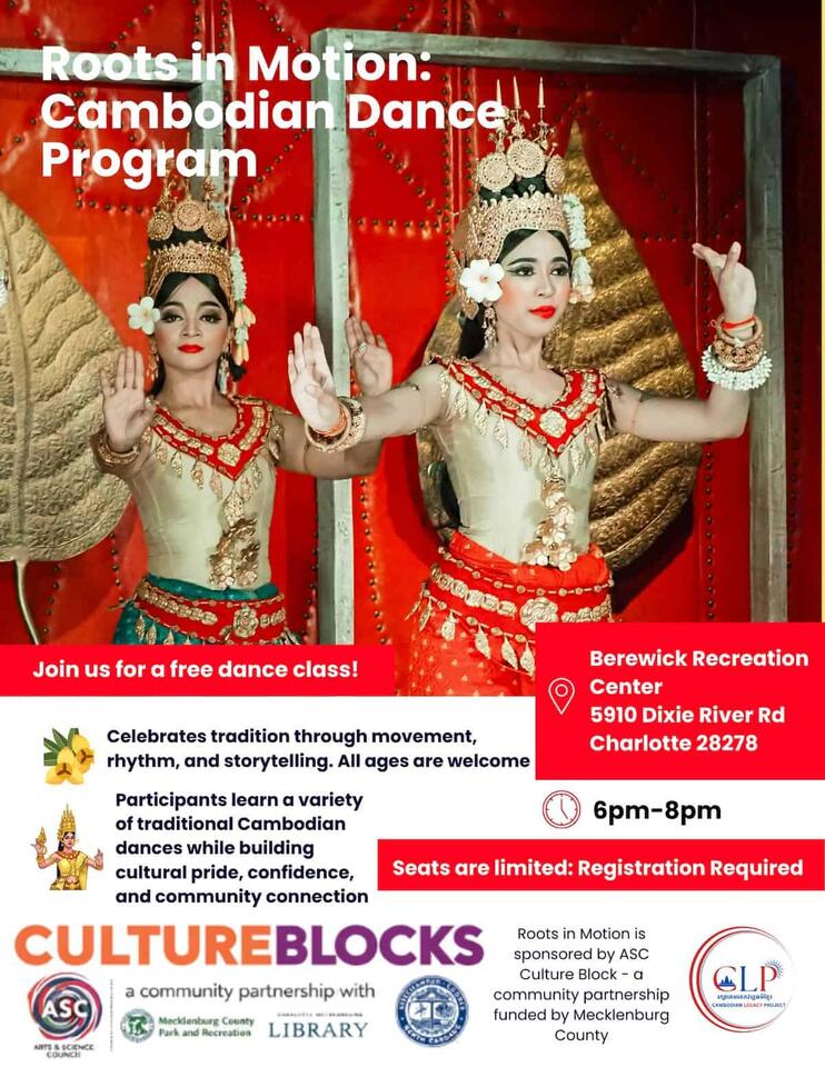 Roots in Motion: Cambodian Dance Program on Feb. 11 (Free!) - NewsBreak