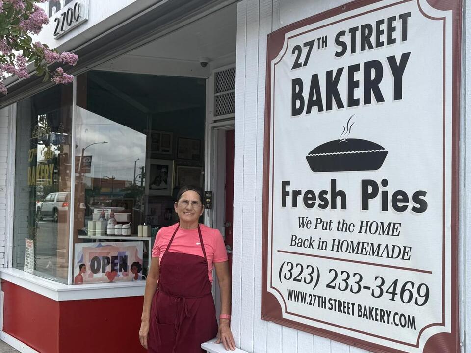 A beloved employee retires after 43 years at 27th Street Bakery in South Central