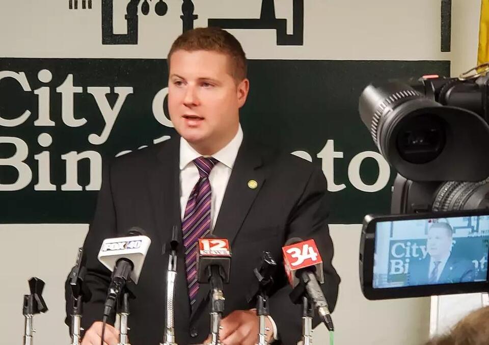 Binghamton New York Mayor Jared Kraham Signs 2025 City Budget NewsBreak