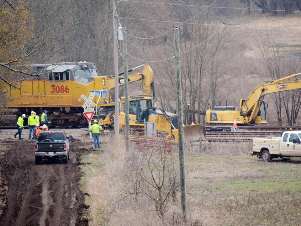 Union Pacific train derails southwest of Osawatomie