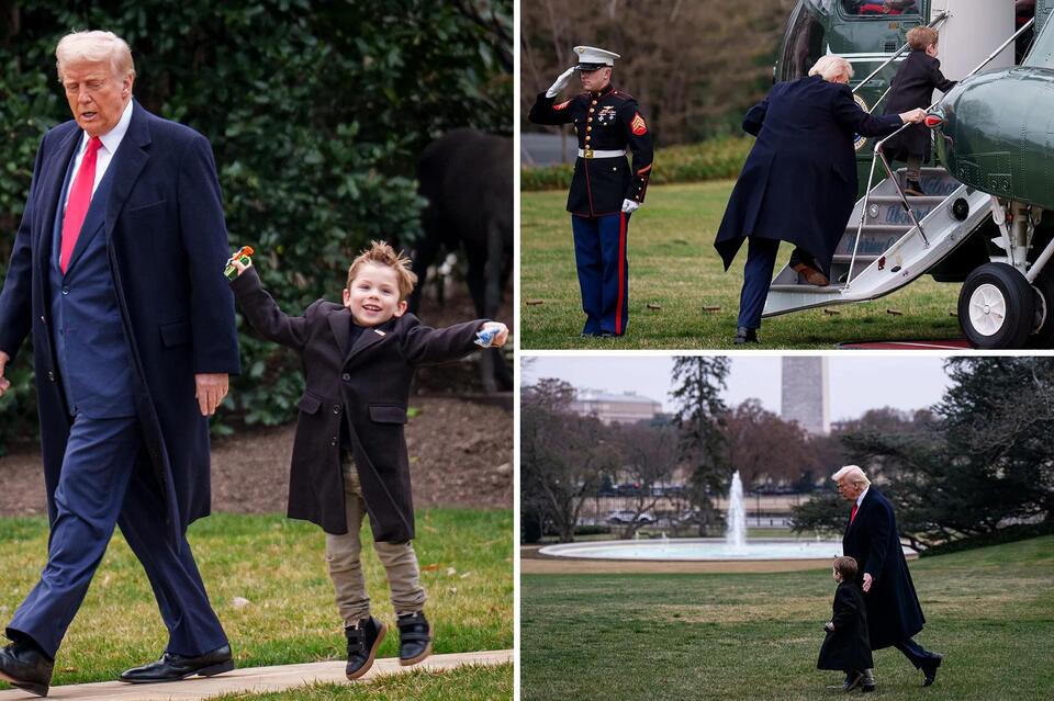 Heartwarming moment between Trump and Elon Musk’s son ‘Lil X’ goes ...