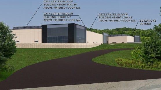 Plans show two 125,000 sq. ft. data centers proposed in Smithfield ...