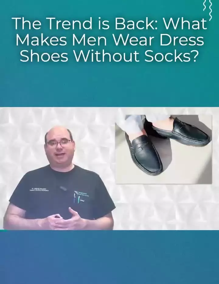 Men wearing shoes without on sale socks