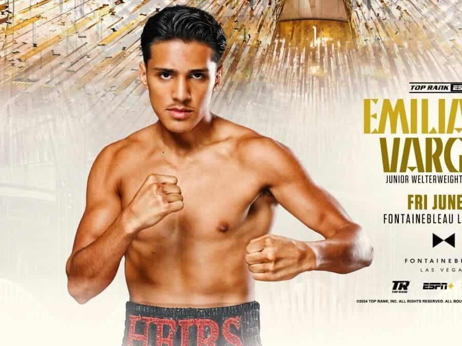 Emiliano Fernando Vargas returns in Las Vegas on June 21