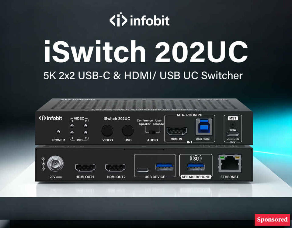 INFOBIT launches 5K USB-C presentation switcher - NewsBreak