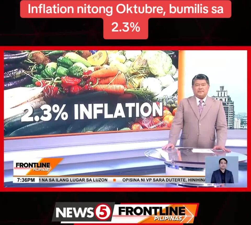 Tumaas ang inflation o bilis ng pagtaas ng presyo ng mga bilihin noong ...