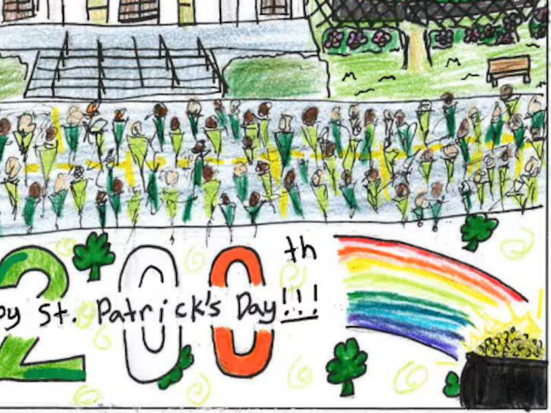 2024 St. Patrick’s Day Coloring Contest winners