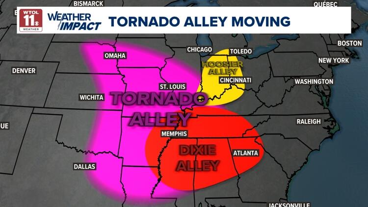 Tornado alley is shifting east: What that means for the Midwest - NewsBreak