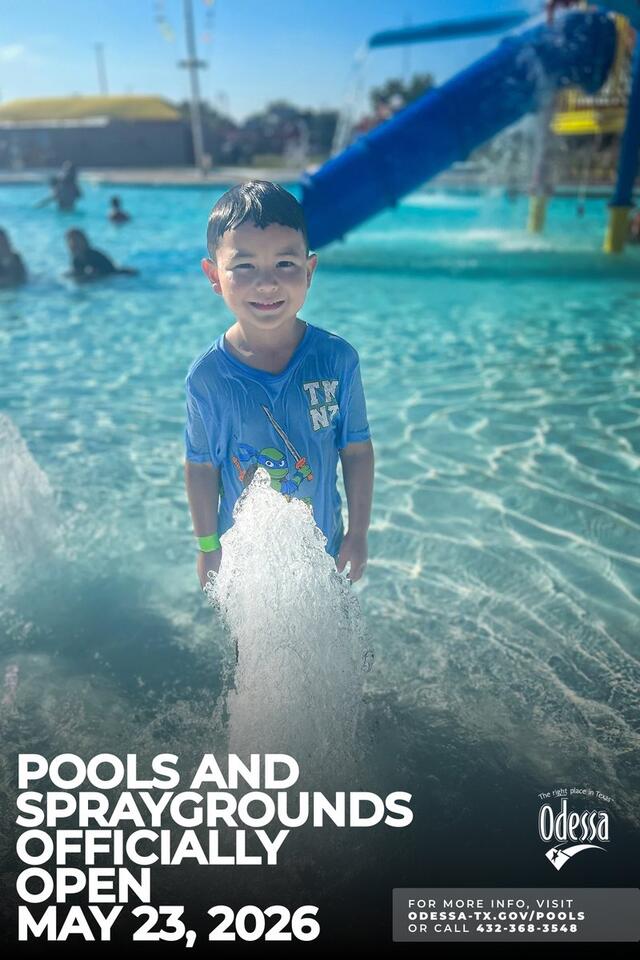 Odessa Pools Open Memorial Day Weekend - NewsBreak