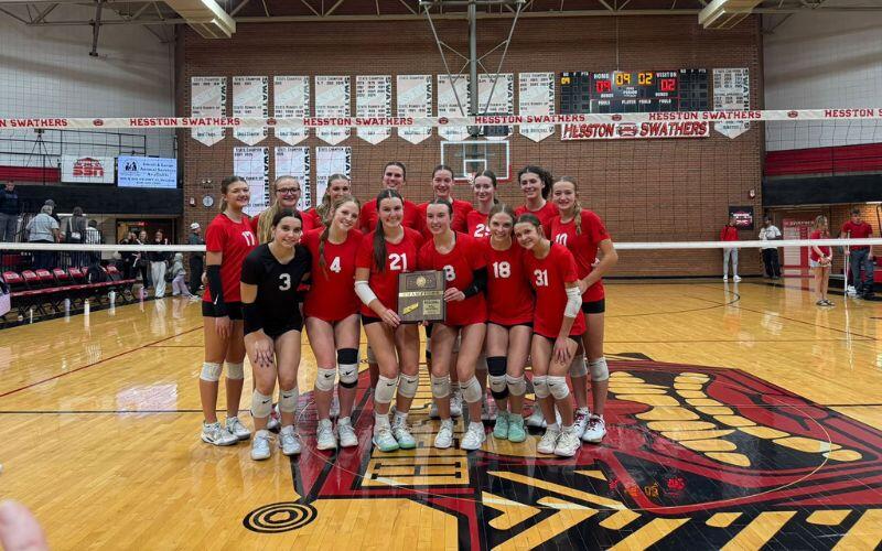 Hesston Swather Volleyball Team Rolls Into Sub-State Round after ...