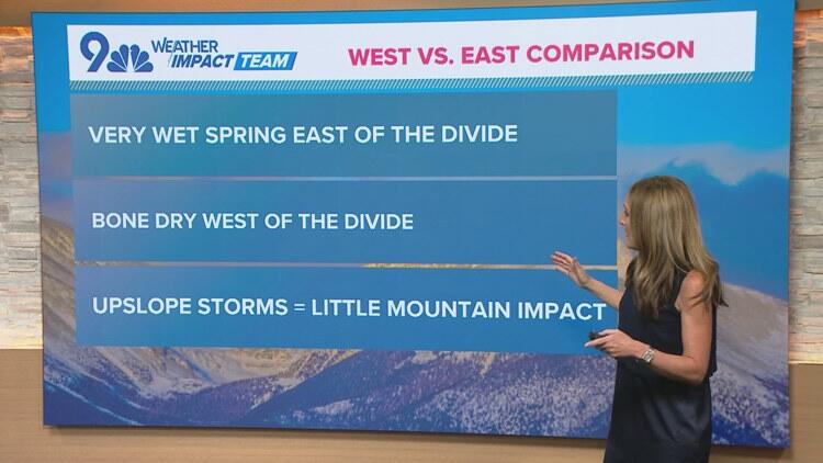 Wet spring for the Denver metro, Western Slope remains dry - NewsBreak