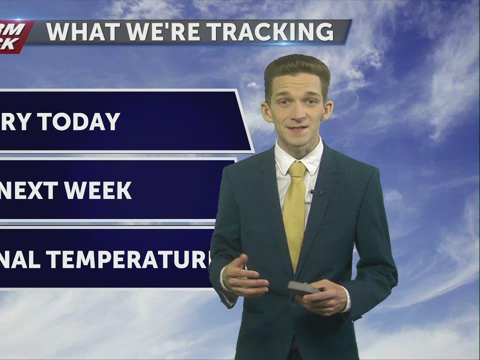 Tracking another dry day before rain chances return