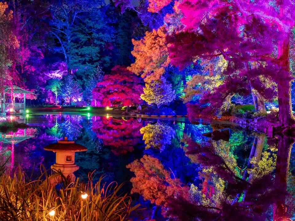 Maymont Garden Glow Event in Richmond, Virginia over 22 nights See