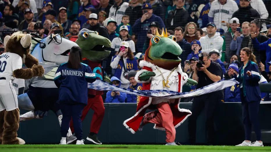 Seattle Mariners unveil 'Salmon Run' mascot race - NewsBreak