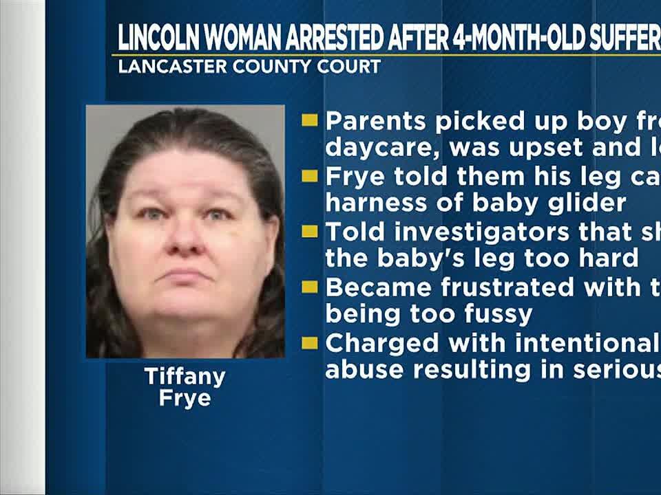 Lincoln childcare provider arrested after 4monthold suffers serious