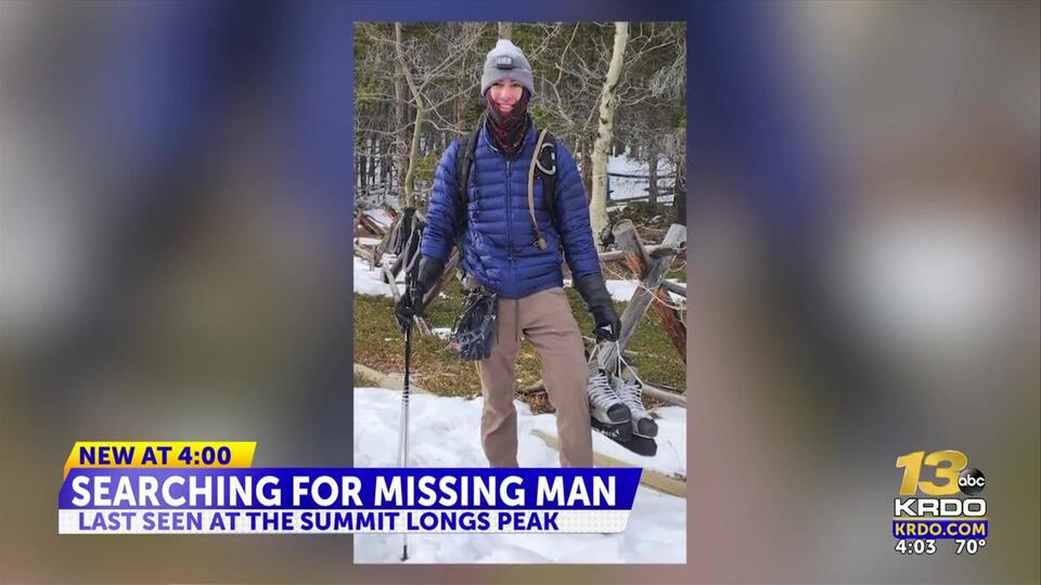 23-year-old Colorado Springs man still missing after hiking Longs Peak ...