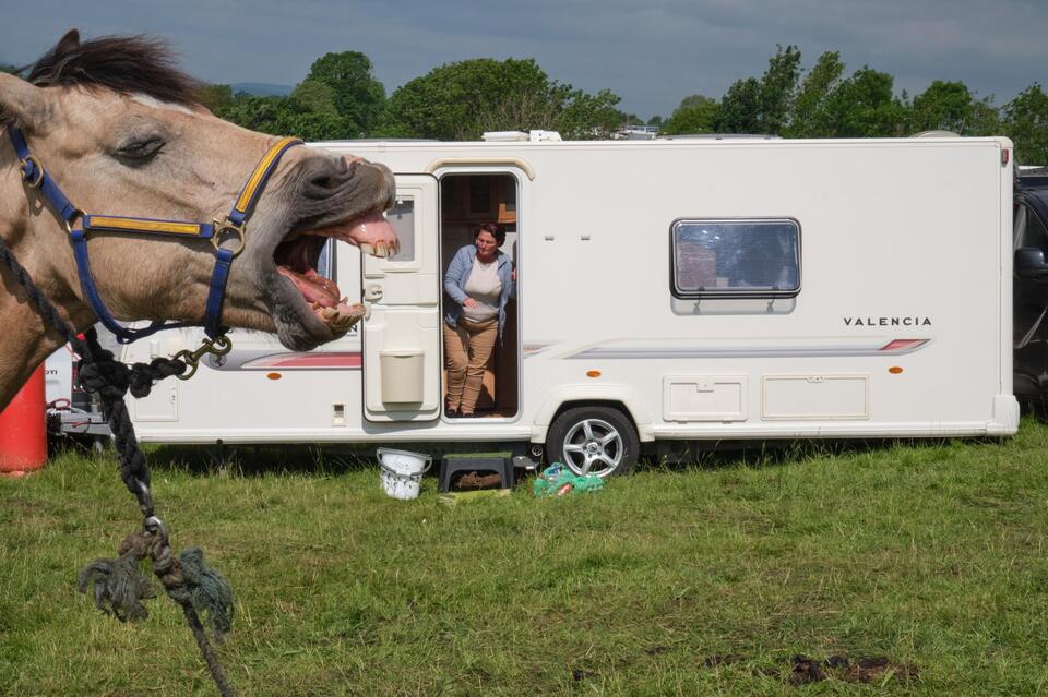 Party Time for Travellers at Appleby Horse Fair