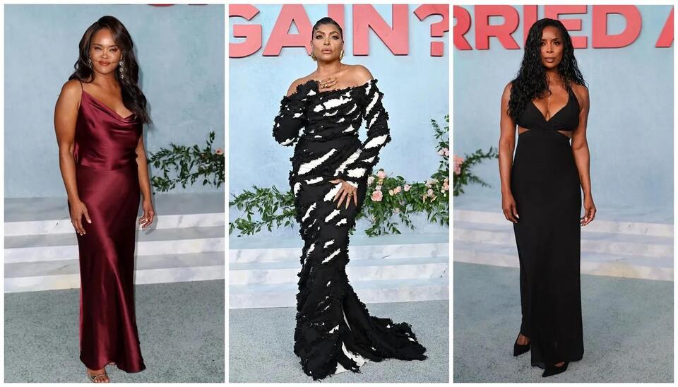 Red Carpet Rundown: The Cast Of ‘Why Did I Get Married Again?’ Bring The Glam To The LA Screening