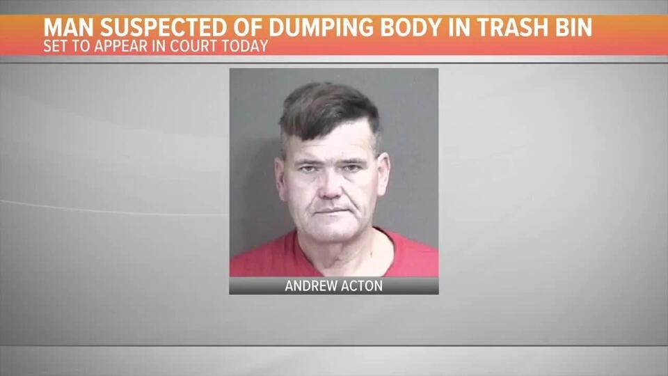 Columbia man accused of dumping woman's body in trash bin to make first ...