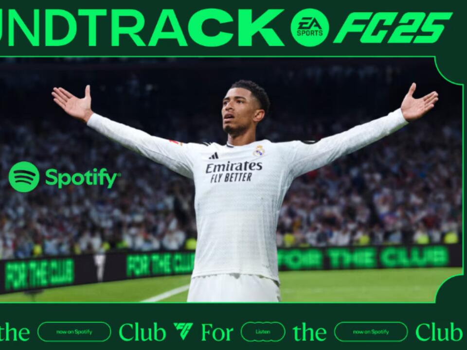 EA Sports FC 25 soundtrack Songs, artists & music in new football game
