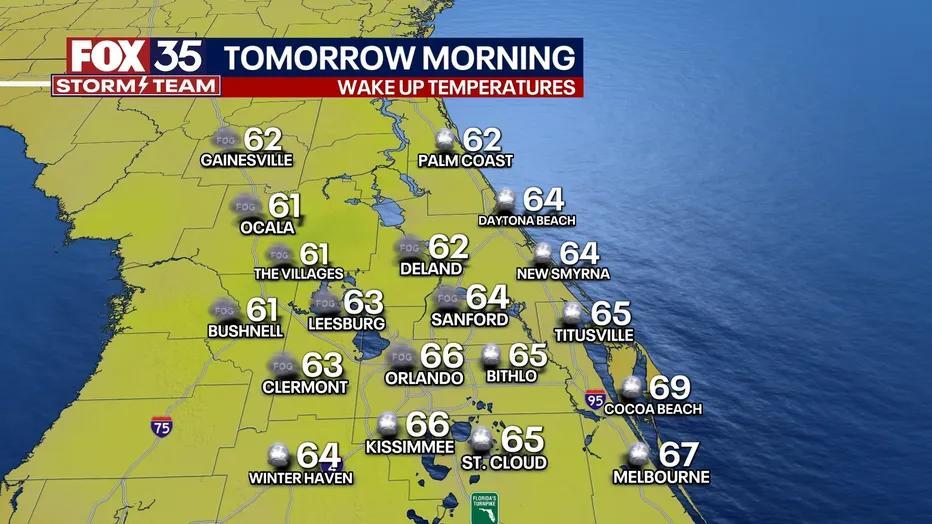 Orlando weather: Temps to top out in the 90s across Central Florida ...