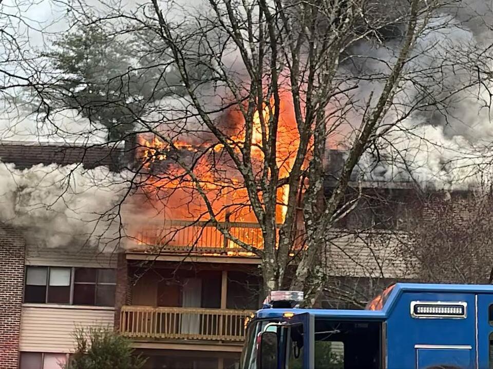 Firefighters hurt battling Avon apartment fire