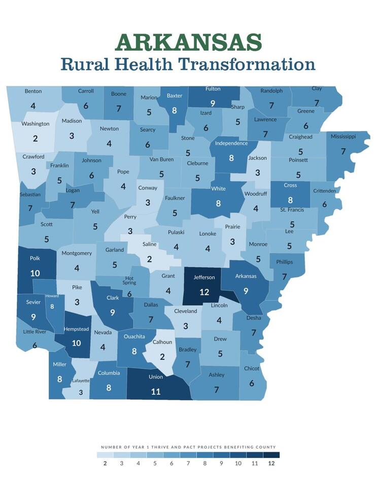 Gov. Sanders announces $150 Million Awarded in Rural Health ...