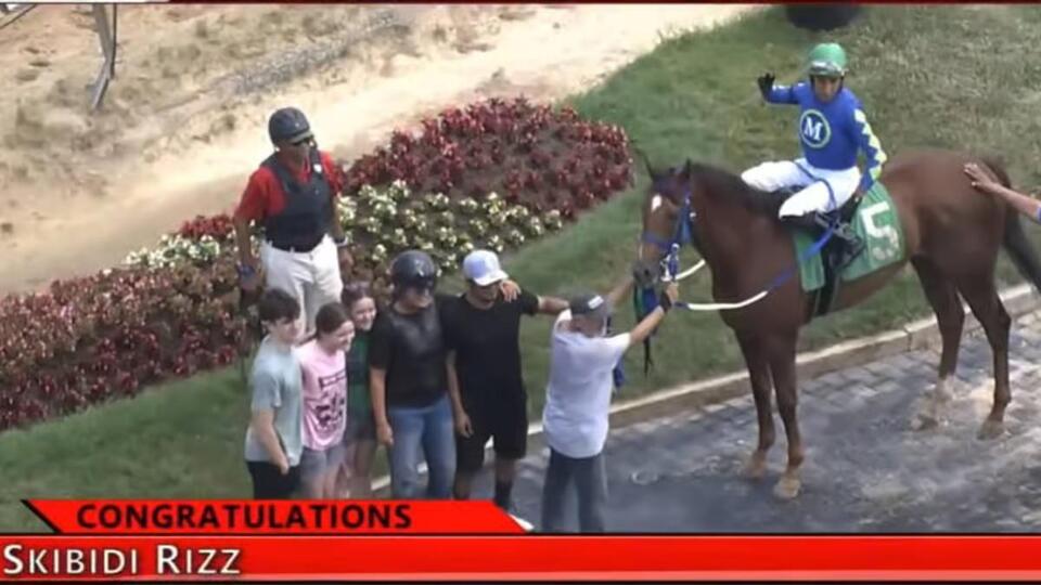 Horse named Skibidi Rizz wins second race for perfect “Only in Ohio ...