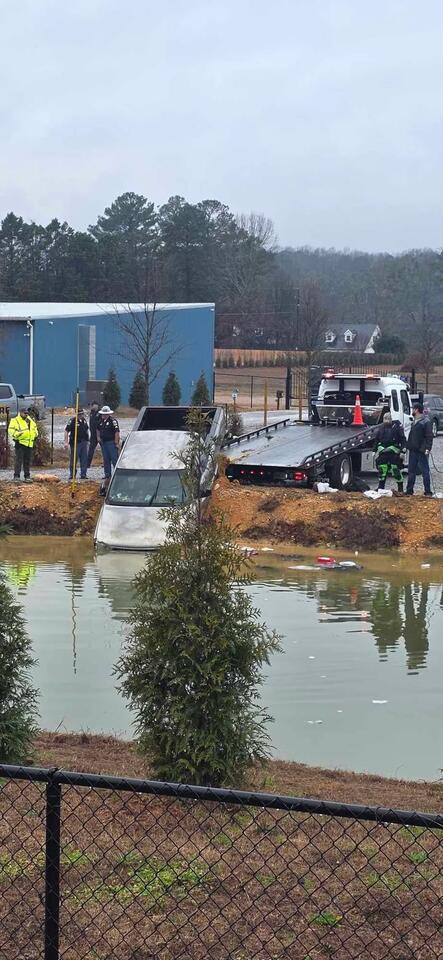 One Person Dead After Truck Crashes Into Pond - NewsBreak