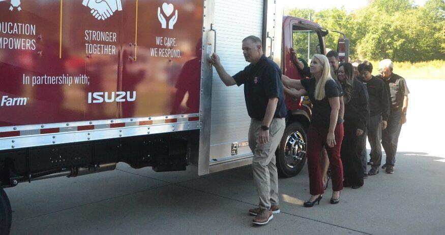 Isuzu gives Greenville fire department new truck - NewsBreak