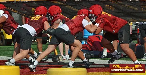 Lincoln Riley, USC expect multiple position battles to spill into season