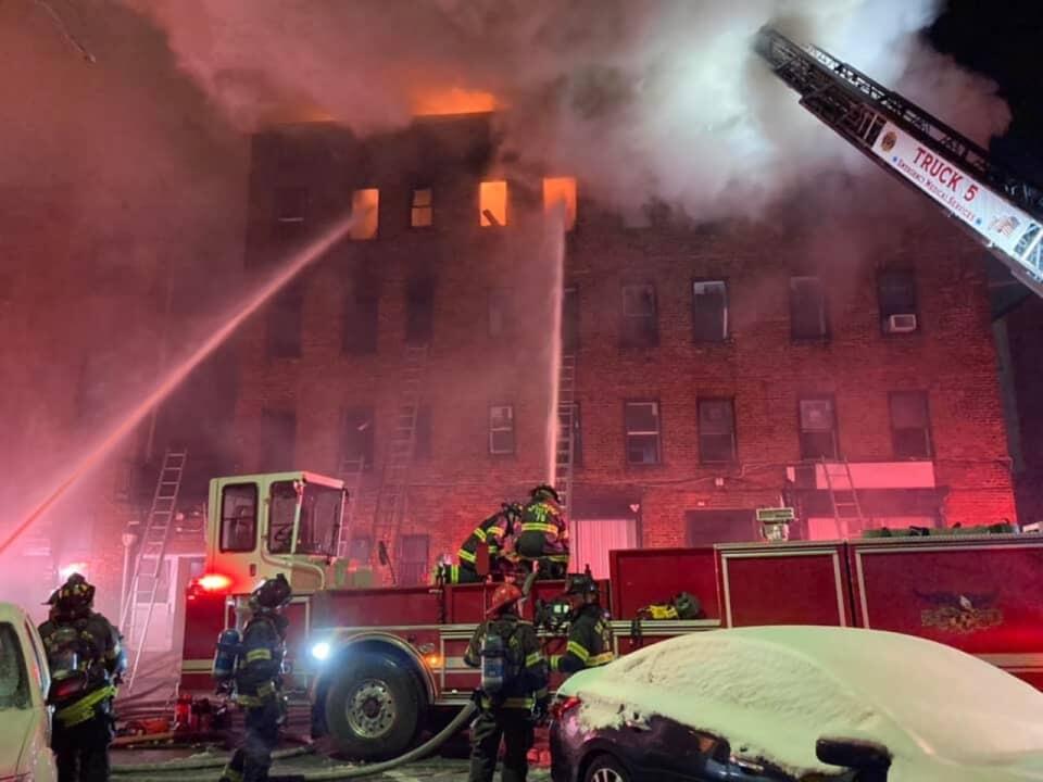 Massive Fire Tears Through Baltimore Building - NewsBreak