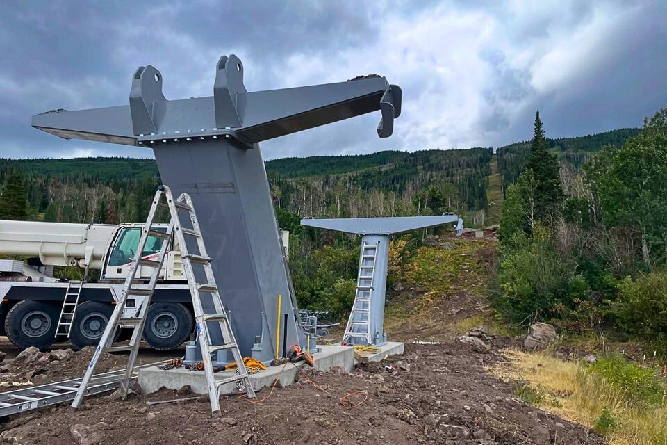 Powderhorn's New High-Speed Chairlift Is Finally Taking Shape