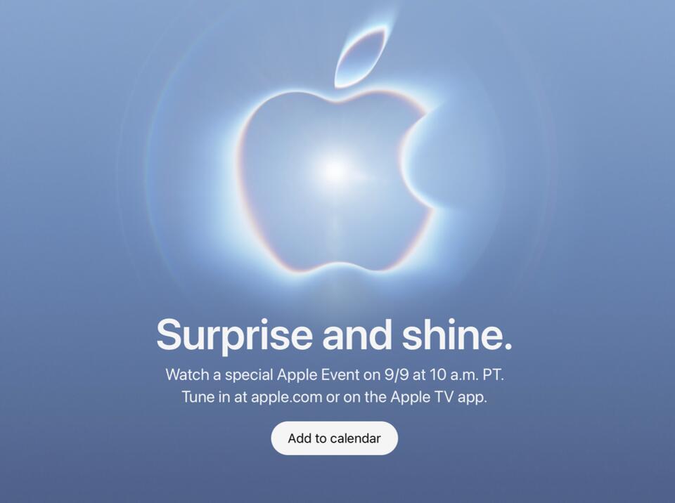 Apple ‘Surprise and Shine' event wallpaper for iPhone and Mac
