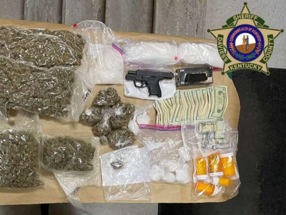 Drug bust at Owensboro apartment lands 4 people in jail