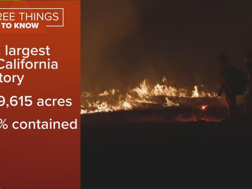 California Wildfires Park Fire Becomes The 4th Largest Wildfire In