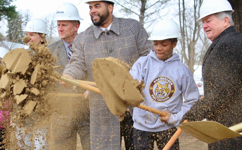 Ground broken for new middle school in Calvert - NewsBreak