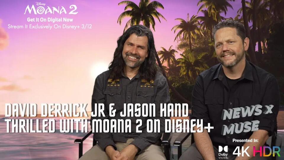 David Derrick Jr & Jason Hand Thrilled with Moana 2 on Disney+ - NewsBreak