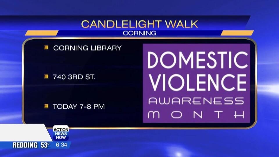 Empower Tehama holding candlelight walk in Corning to honor victims of ...