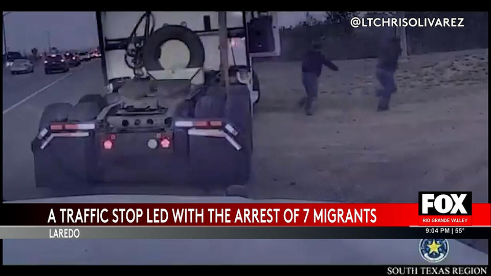 Laredo Traffic Stop Leads to Arrest of Wanted Fugitive and Seven ...