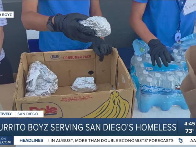 Nonprofit served more than 280,000 burritos to people experiencing homelessness