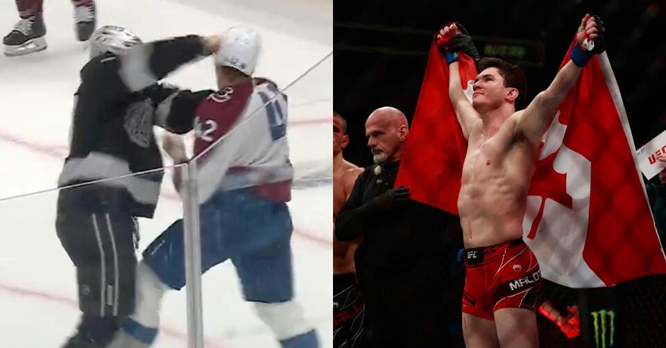 Watch: NHL Player Jeff Malott Fights After Blistering Hit on Teammate ...