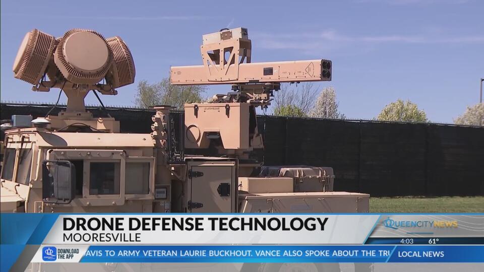 North Carolina-based company rolls out new drone defense technology ...