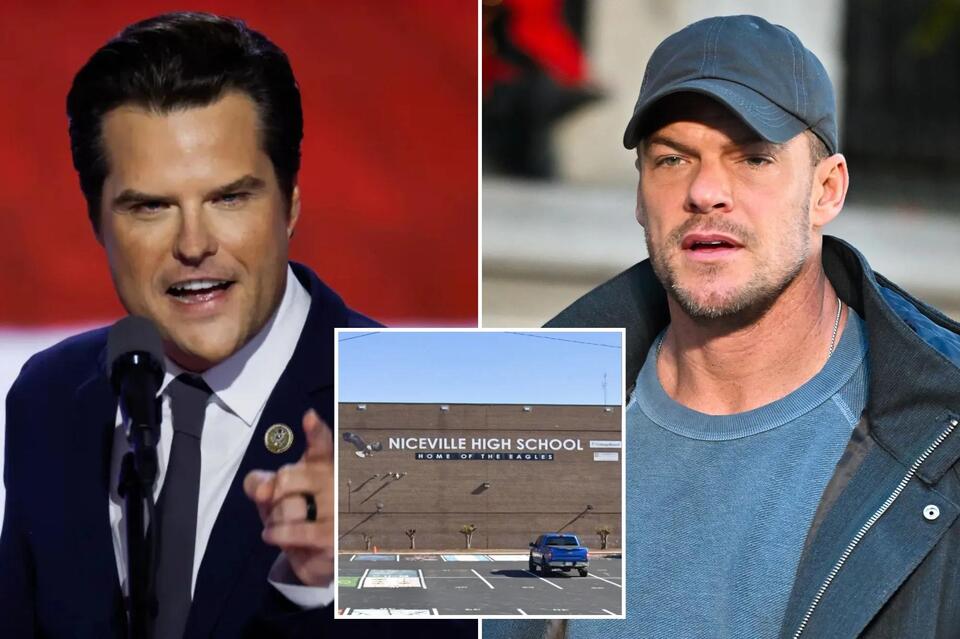 Matt Gaetz fires back at ‘Reacher’ star Alan Ritchson over high school ...
