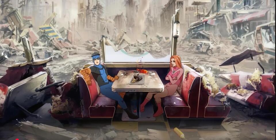 ‘Invincible’ Is Back! Prime Video Debuts Season Four Burger Mart ...